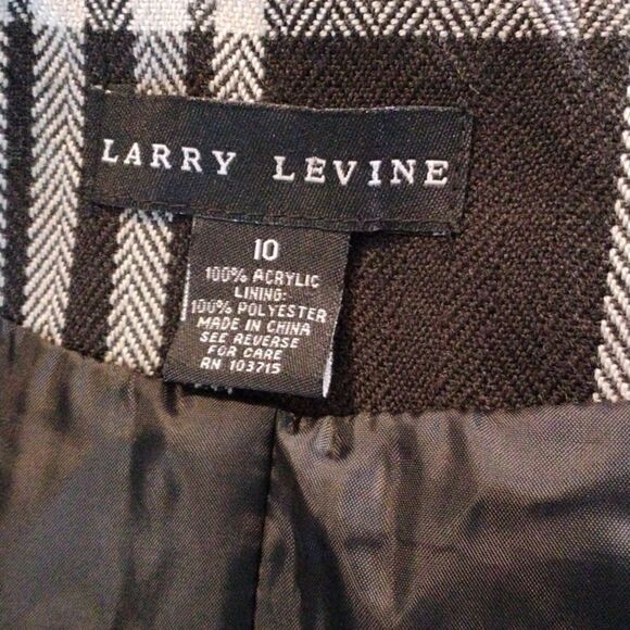 Larry Levine Plaid Jacket - Picture 9 of 11